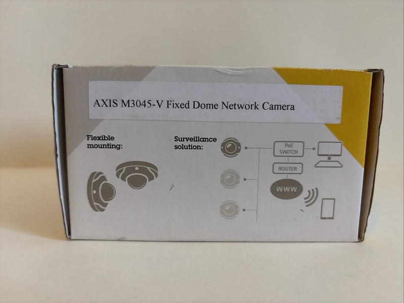 Axis M3045-V Mini Dome Network Camera 2.8mm 1920x1080 BRAND NEW OPEN BOX gallery