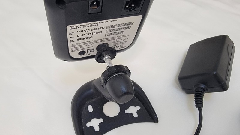 ADT Wireless Network Camera Model: RC8025B-ADT With Power Supply | tested works gallery