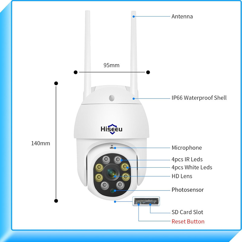 3MP Security Camera Outdoor,Wifi Camera, Auto Tracking&Light Alarm Floodlight & gallery