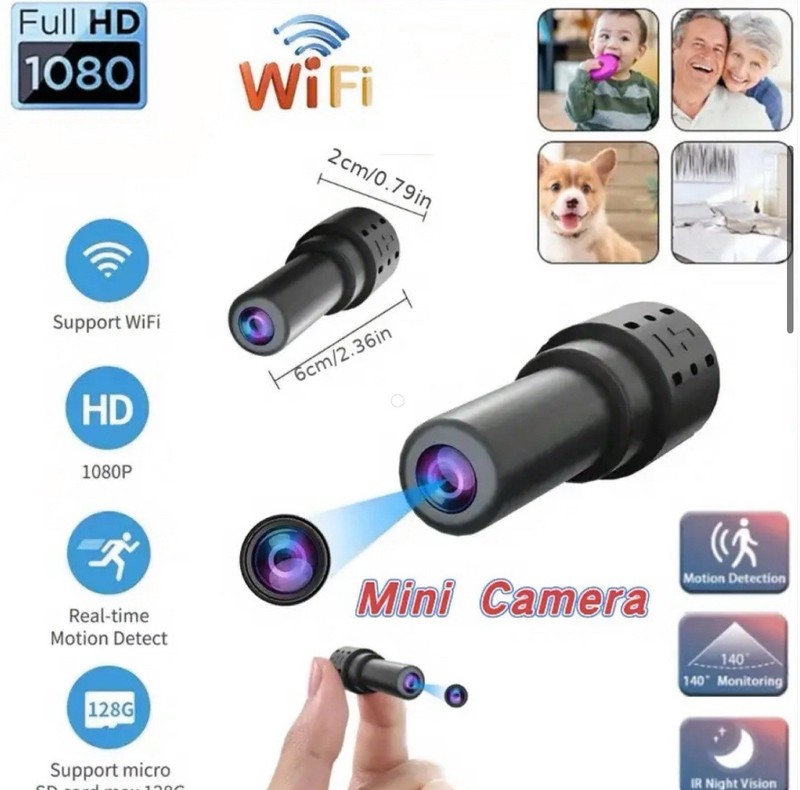 Tu Tercer Ojo Cámara Invisible de Seguridad WiFi Vigilancia 24/7 Súper Discreta gallery