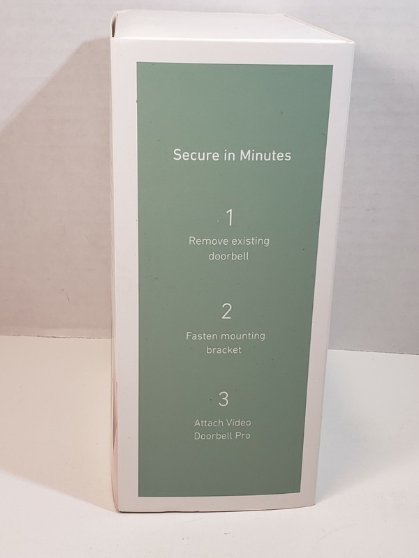 Simplisafe Video Doorbell Pro-HDR Imaging 1080p HD 2-way Audio Smart Motion DET gallery