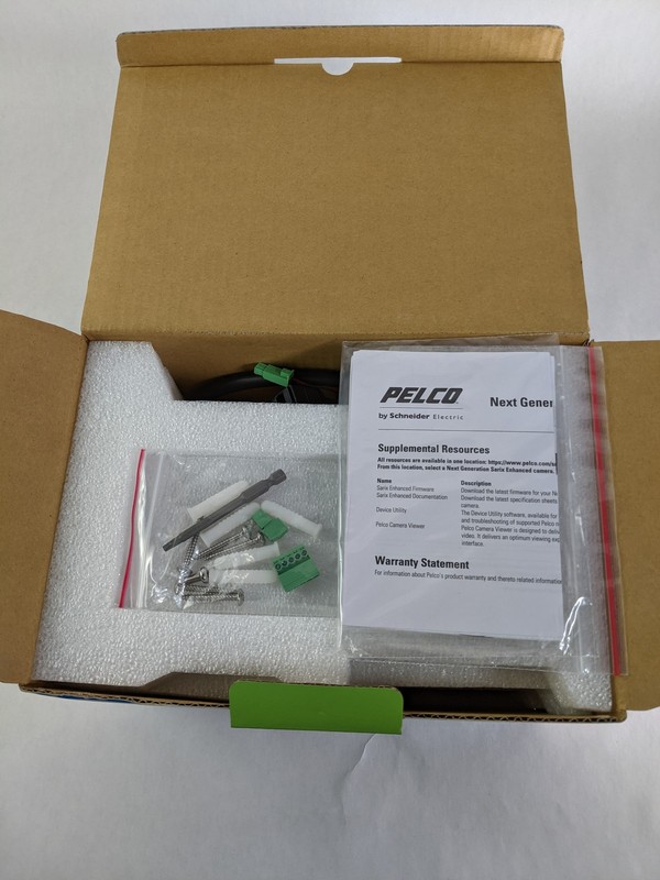 Lot of 2 New Pelco IBE329-1R Sarix� IBE Series Indoor and Environmental Bullets gallery