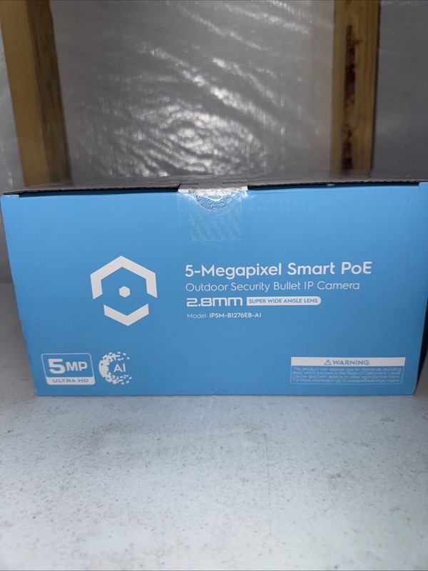 Amcrest 5-Megapixel Smart PoE Outdoor Security Camera IP5M-B1276EB-AI gallery