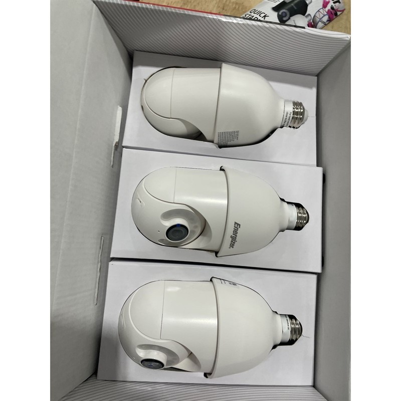Energizer Smart 56Hz Wifi Indoor/Outdoor Socket Camera w Motion Tracking 3-Pack gallery