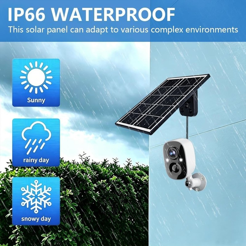 High Efficiency 5V Monocrystalline Solar Panel for Outdoor Devices, 6.5ft Cable gallery