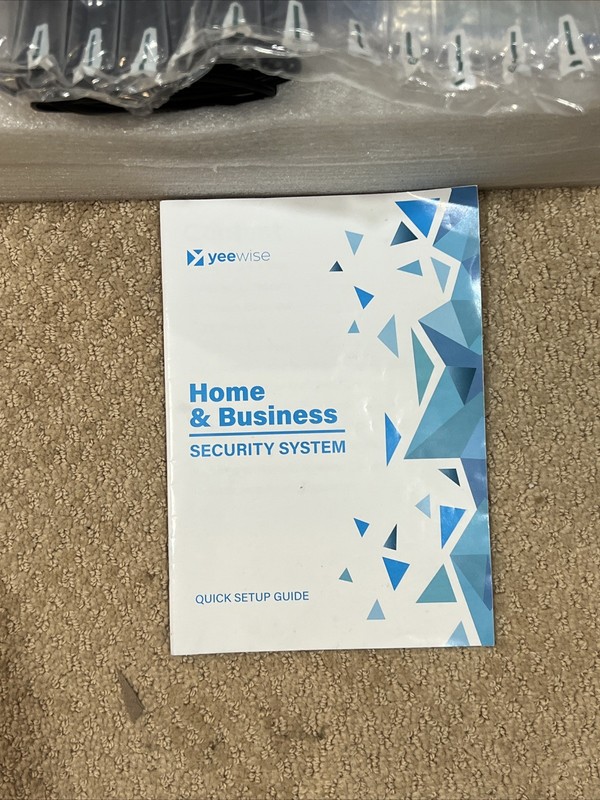 2K Wi-Fi 6 Wireless Security Camera System 12" Monitor Dual Lens Yeewise $370 gallery