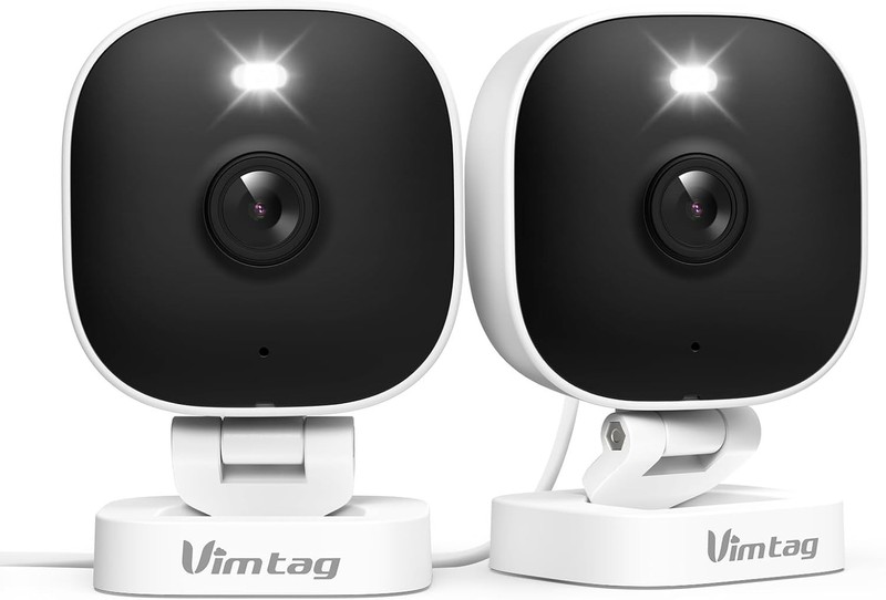 Home Security Dual Pack: 2.5K Cameras with Color Night Vision & Smart Alerts gallery