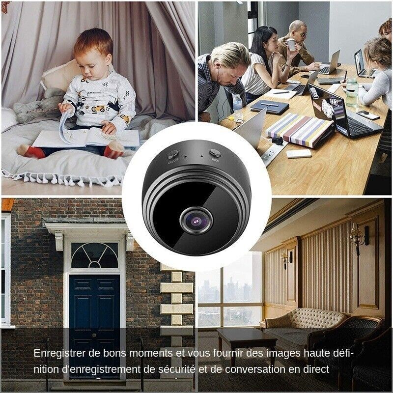 A9 - Mini WiFi Wireless Surveillance Camera, Remote Monitor, Security gallery