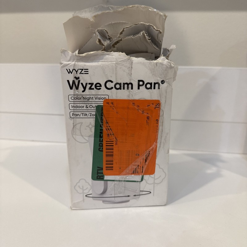 Wyze Cam Pan v3 Indoor/Outdoor Wifi Pan/Tilt/Zoom Smart Home Security Camera New