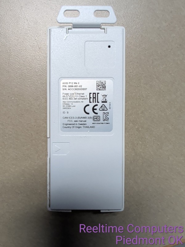 AXIS P12 Mk II Main Unit PoE Camera Controller 0896-001-02 Tested gallery
