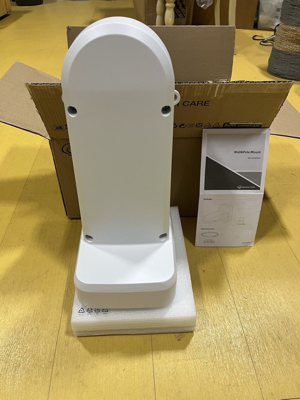Hanwha Vision Wall And Pole Mount, Model: SBP-400WMW gallery