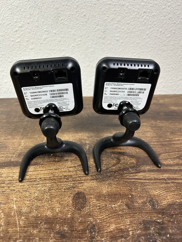 Lot Of 2 ADT wireless network camera rc8025b-adt - Untested - Parts Or Repair gallery