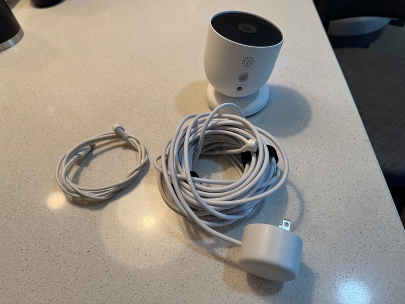 Google Nest Cam Outdoor or Indoor GA01894-US + nest extension cable gallery