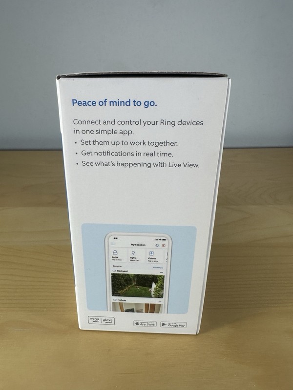 Ring Stick Up Cam Plug-In 1080p Indoor/Outdoor Camera White 8SW1S9-WEN0 NEW gallery
