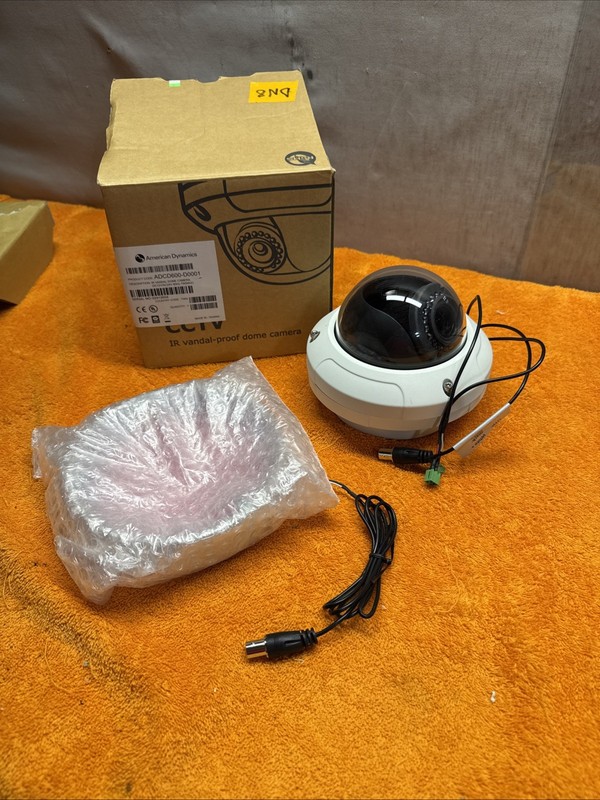 DN #8•American Dynamics ADCD600-D0001 IR Vandal Proof Dome Camera New Old Stock