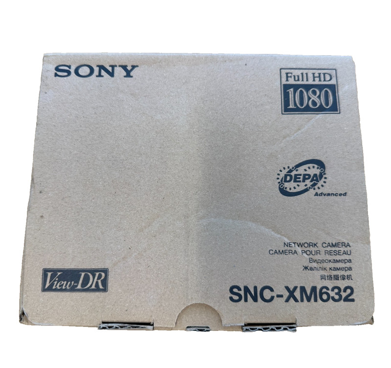 Sony SNC-XM632 Security Camera HD Outdoor Minidome Full 1080p