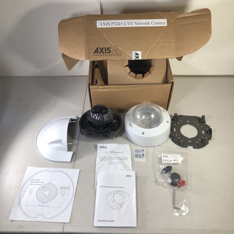 New Seal Axis P3245-LVE 01593-001 Indoor/Outdoor Network Security Camera System