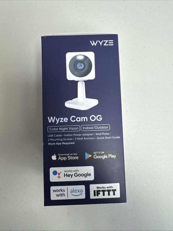 NEW Wyze Cam OG Wired 1080p HD SmartHome Security Camera with Built-In Spotlight gallery