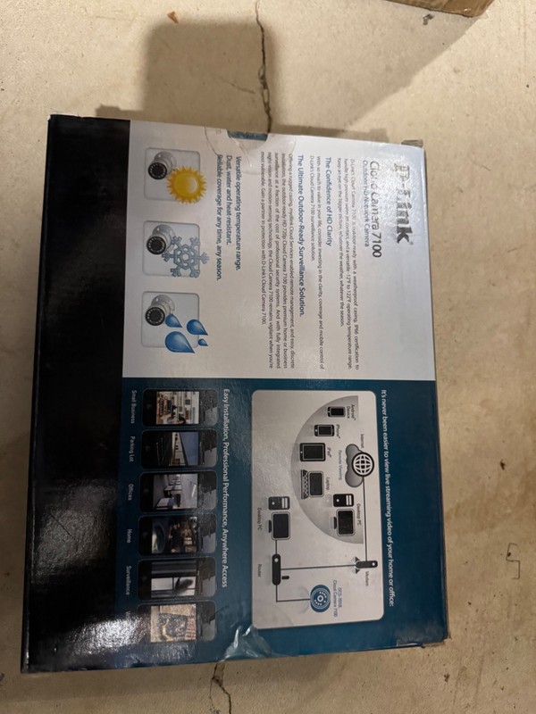 DCS-7010l D-link Outdoor HD POE Bullet Camera gallery