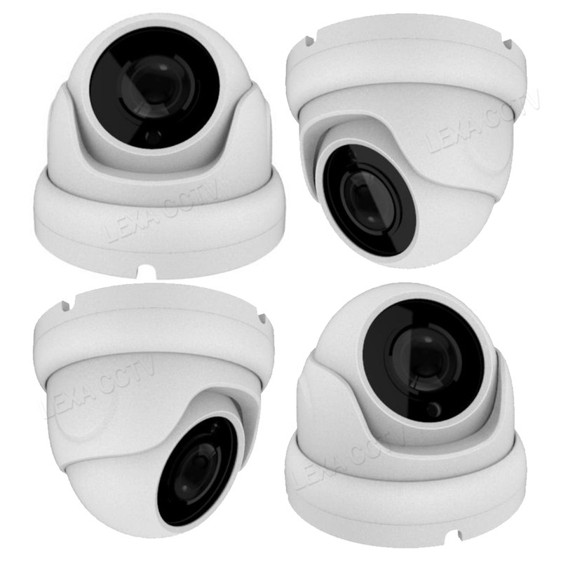 5MP TVI Chipset HD 3.6mm CCTV Angle Weatherproof Outdoor Dome Camera 2560x1960 gallery
