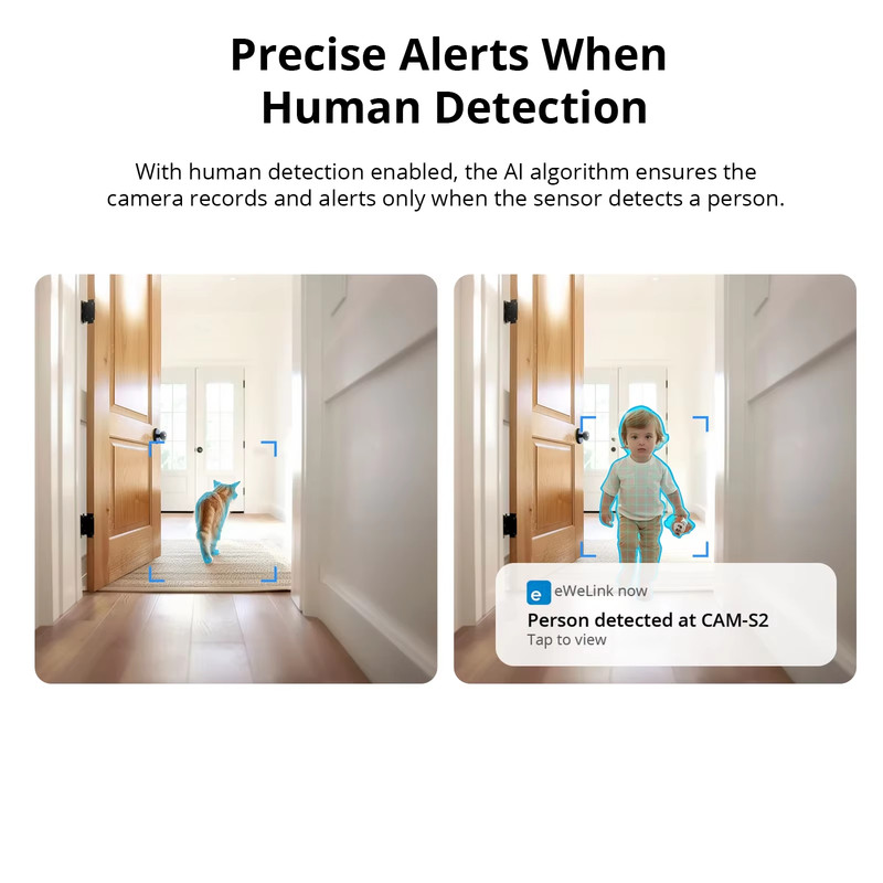 WiFi CAM Slim Gen2 Smart Home Security Camera 1080P HD Motion Detection Two-way gallery