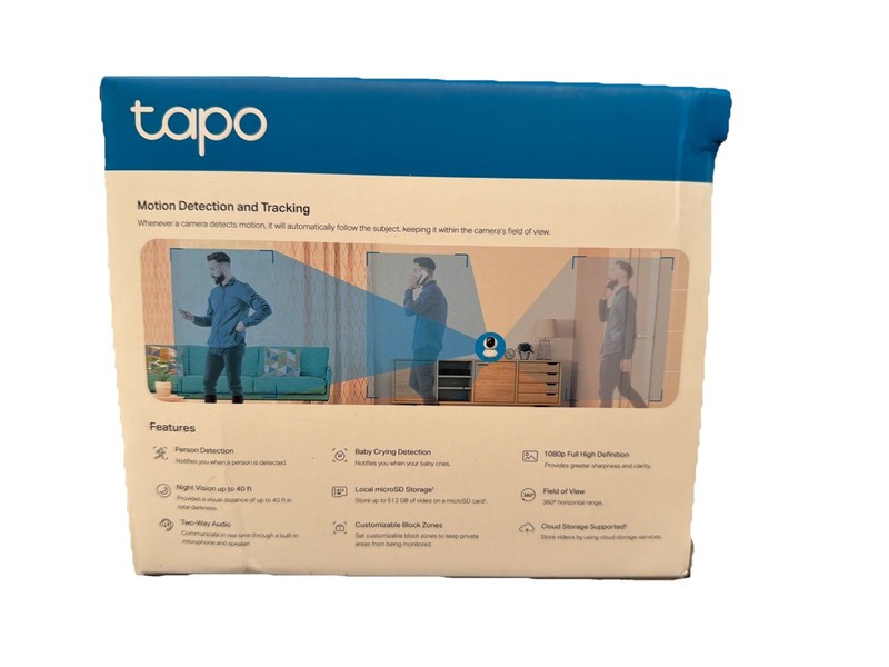 Tapo C200 Security Camera Full HD Resolution, Works W/ Alexa & Google Home gallery