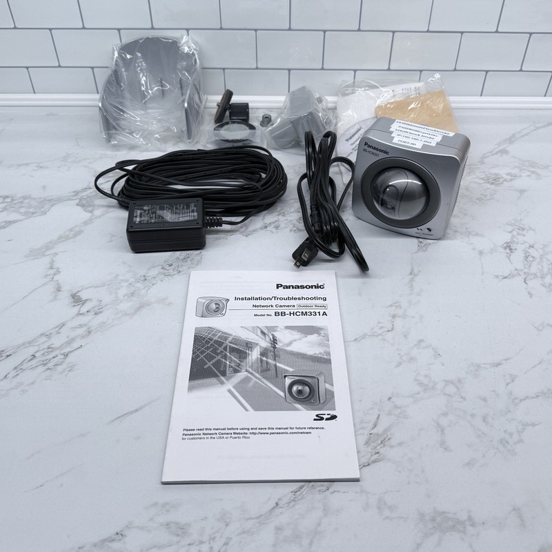 Panasonic BB-HCM331A Network Camera w/ 2-way audio used In Good Condition gallery