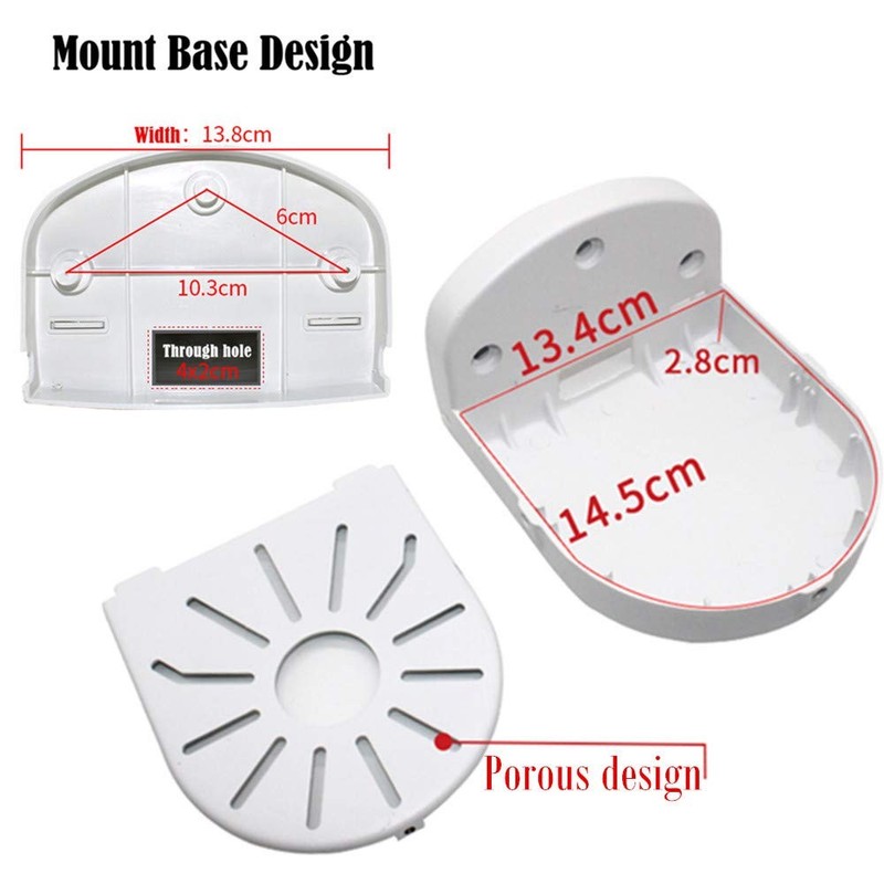 LShape ABS Dome Camera Bracket Weatherproof Wall Ceiling Mount For Hikvision gallery