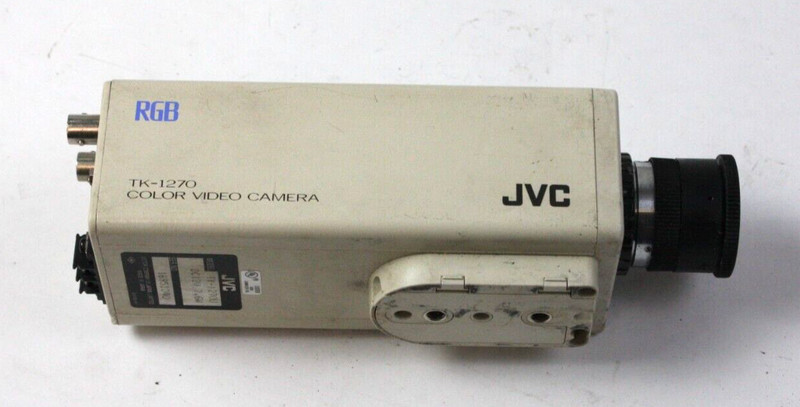 JVC TK-127OU RGB Color Camera with Lens USED Lot of 9