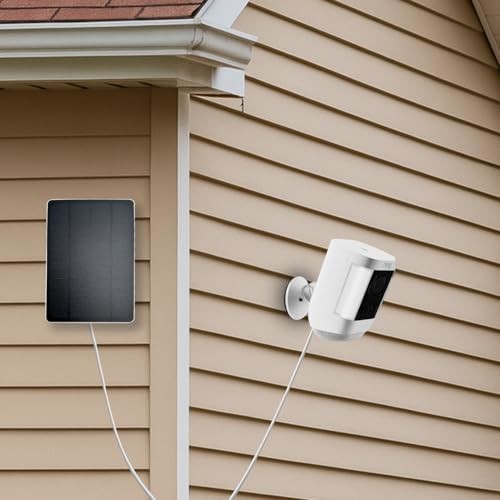 Solar Panel for Ring Camera, 3W Solar Panel Charger Compatible with Ring gallery