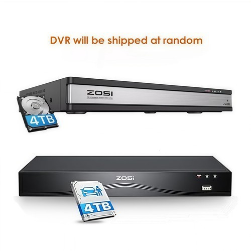 ZOSI 8CH/16CH 4K 8MP POE Security Camera System H.265+ AI Detect Audio 4TB HDD gallery