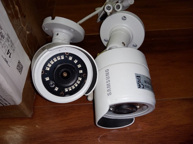 Lot Of 4 Samsung SNC-79440BWN Digital Color Camera Home Security