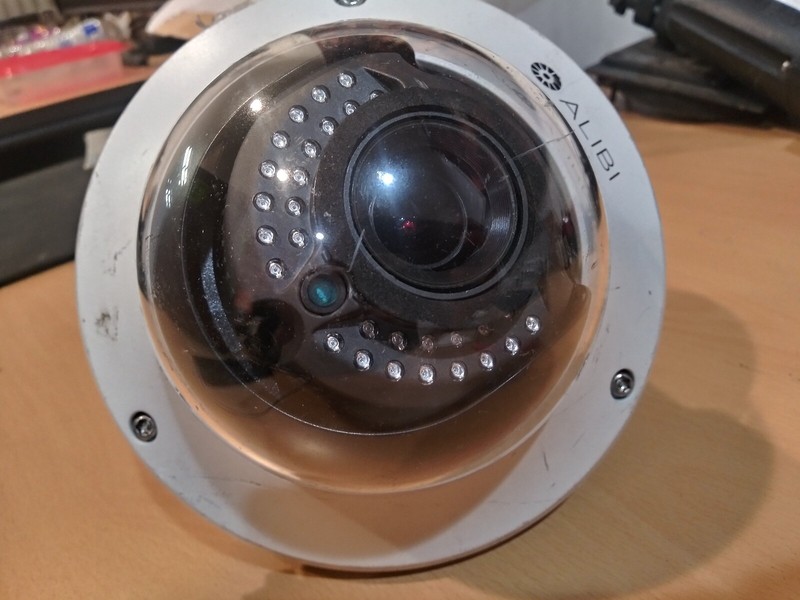 ALIBI 3.0 Megapixel Vandalproof 100' IR WDR Varifocal IP Outdoor Dome Secuity gallery
