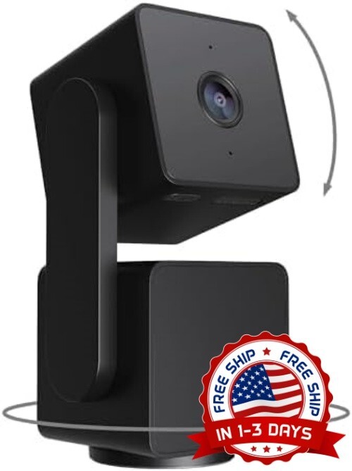 Cámara De Seguridad Inteligente Para El Hogar Con Wi-Fi Para bebés Y Mascotas US
