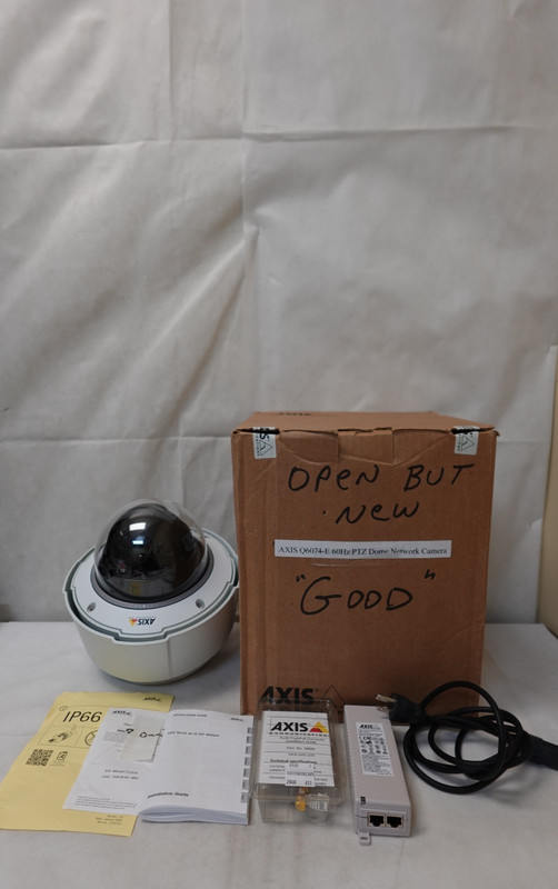 Axis Q6044-E 0572-001-02 PTZ PoE I/O IP Network Surveillance Camera 30x Zoom