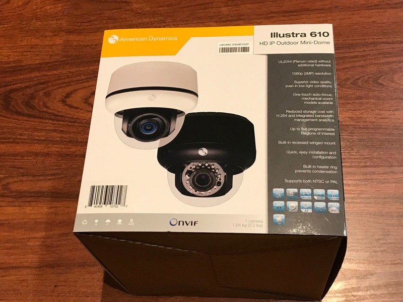 American Dynamics ADCI600-D523 Illustra 9-40mm 30FPS 1280 x 720 IP WDR Min