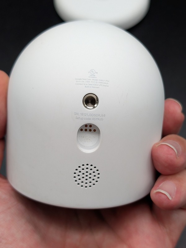 Google Nest Cam G3AL9 Indoor/Outdoor Security Camera No Pwr Cable-FOR PARTS ONLY gallery