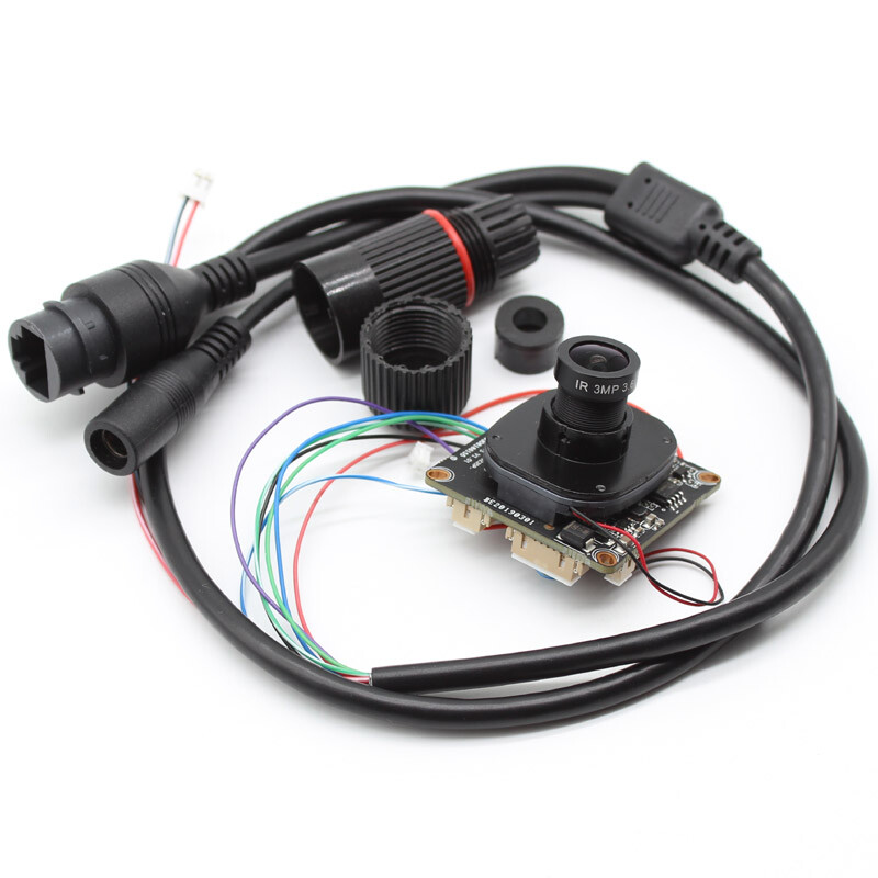 HD 5MP IMX335 Starlight CCTV IP Camera Module Network Security board XMEYE +lens gallery