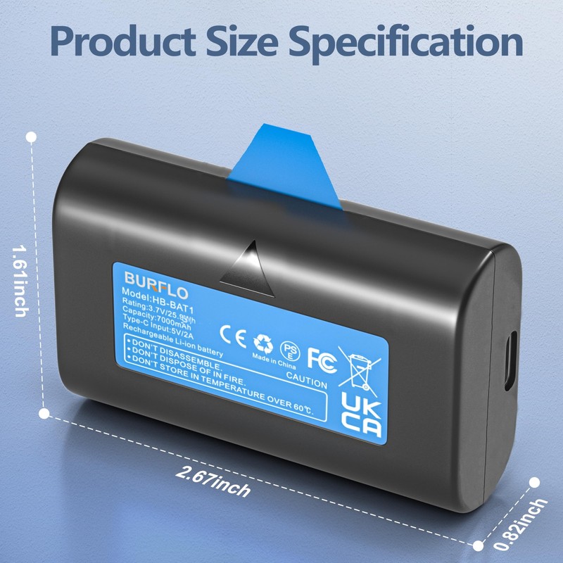 2-Pack Rechargeable Battery for SimpliSafe Wireless Outdoor Security Cameras gallery
