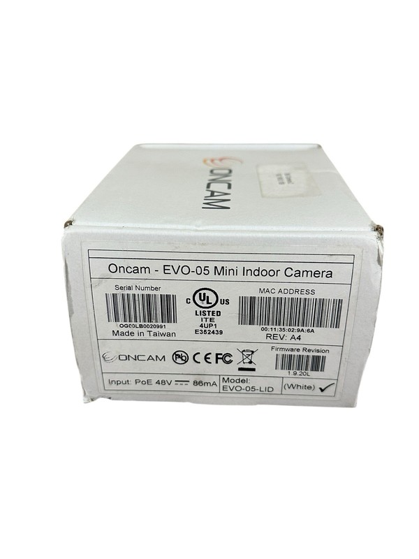 Oncam Grandeye EVO-05-LID 360° Indoor Mini Camera White New Unused gallery