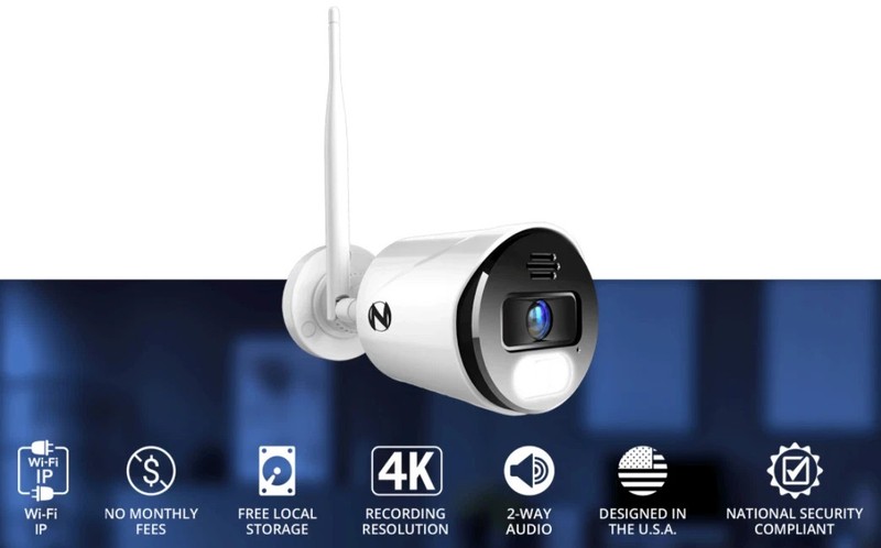 NEW: Night Owl 4K Wi-Fi IP 2-Way Audio Camera WNIP8 WNIP-8LTA-BS-V2 ✅ gallery