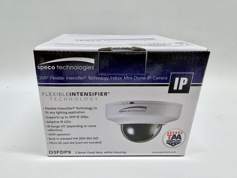 NEW Speco O3FDP9 Network Camera
