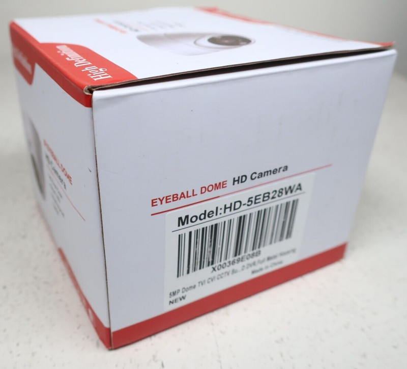 HD Camera HD-5EB28WA CAMERA Eyeball w Built in Mic White New gallery