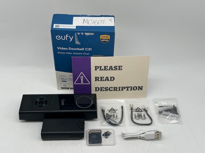 Eufy C31 Video Doorbell Security Camera
