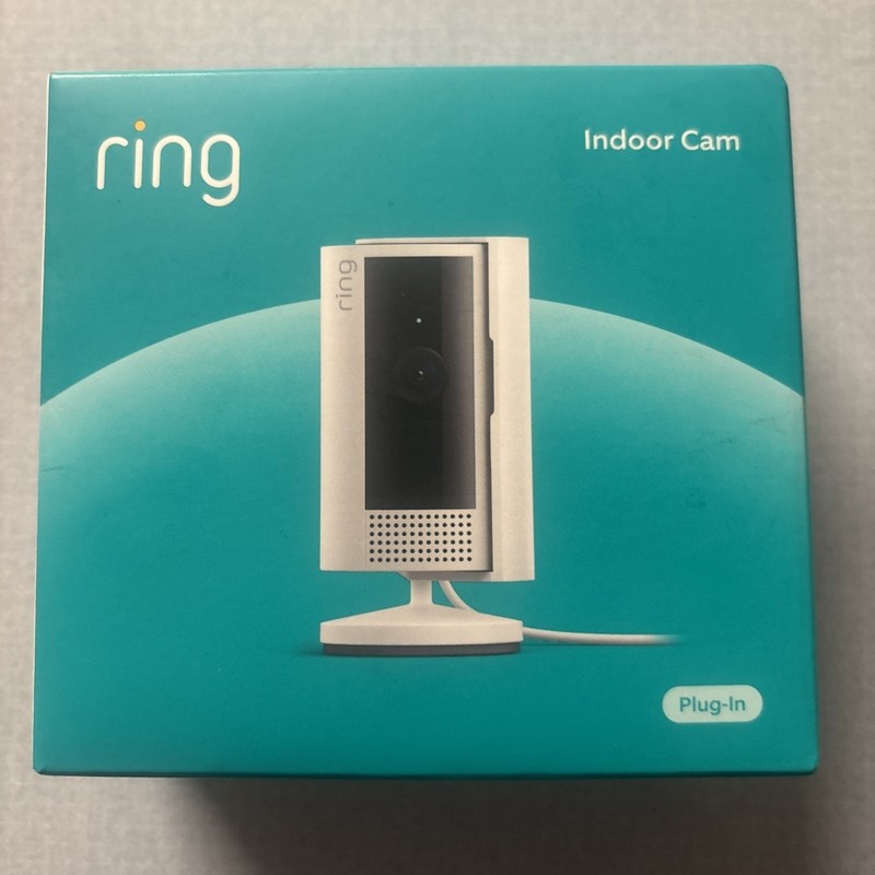 Ring Indoor Cam 2nd Gen (B0B6GLQJMV) Wi-Fi 1080p FHD Indoor Camera – White