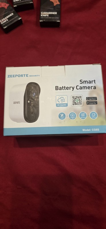 Zeeporte CG6S Wireless Wi-Fi Full HD Battery Camera Human Detect 2-Way