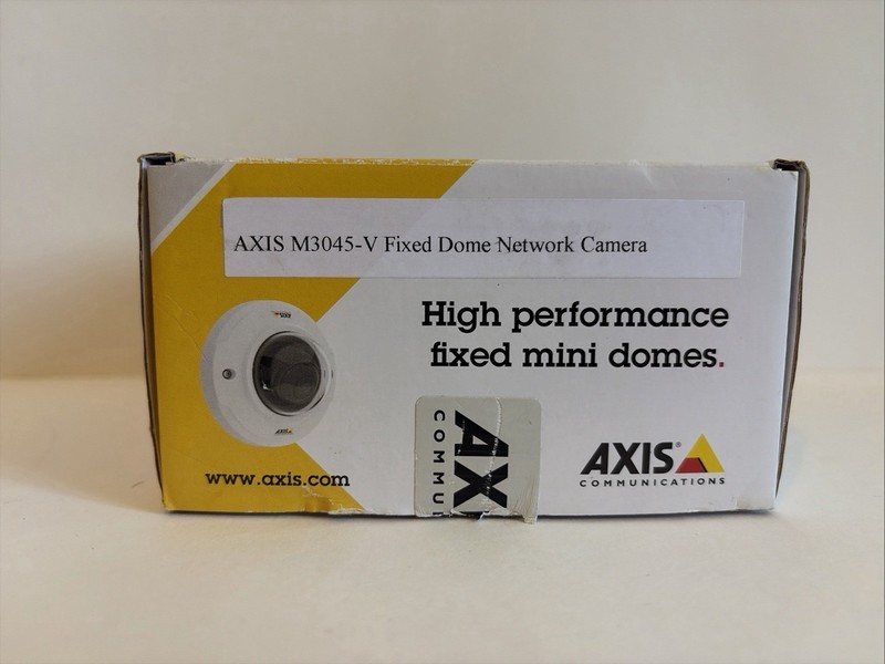 Axis M3045-V Mini Dome Network Camera 2.8mm 1920x1080 BRAND NEW OPEN BOX gallery