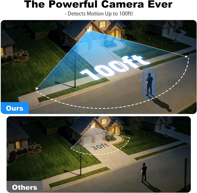 4G LTE Solar Security Camera - Wireless, 24/7 HD Recording, AI Motion Detection gallery