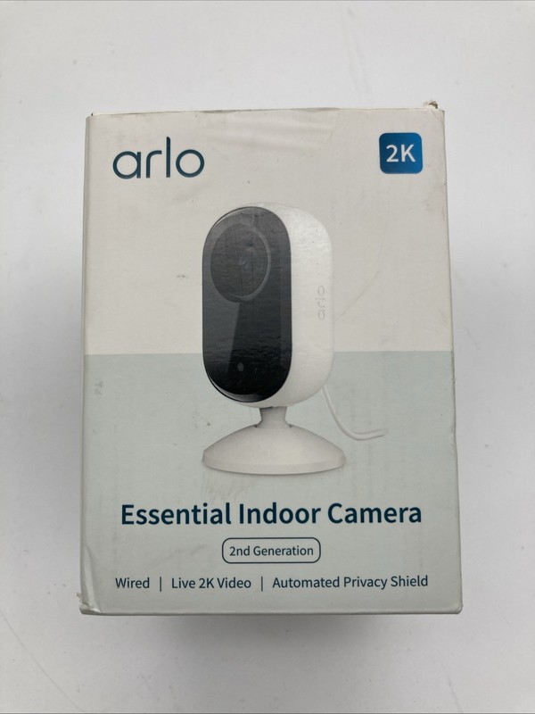 1 Pack Essential Indoor Only 2K Security Camera 2nd Generation Home Security