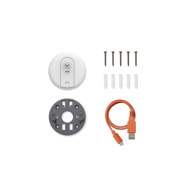 Ring Spare Parts Kit for Stick Up Cam Pro Battery – White